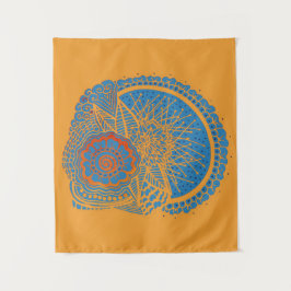 脳 タペストリー