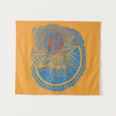 脳 タペストリー (正面(横))