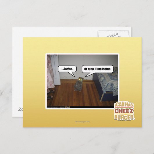 脳 ポストカード (正面/裏面)