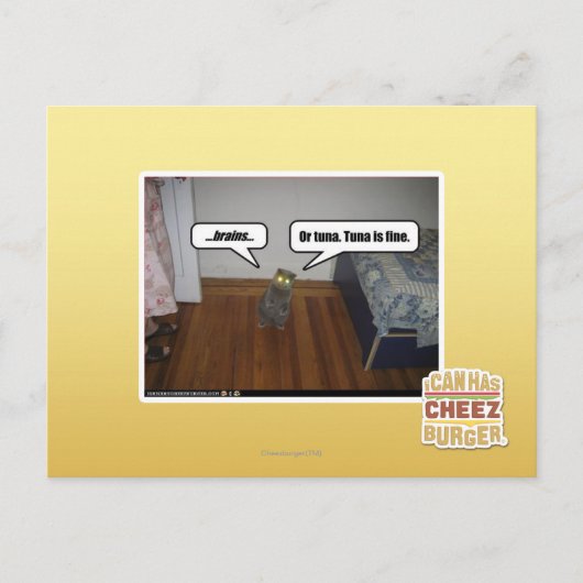 脳 ポストカード (正面)