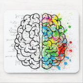 脳 マウスパッド (正面)