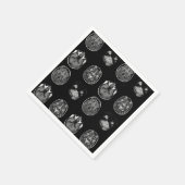 脳MRIスキャン スタンダードカクテルナプキン (角)