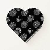 脳MRIスキャン ノートブック (裏面)