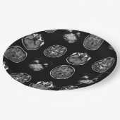 脳MRIスキャン ペーパープレート (アングル)