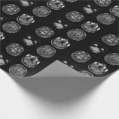 脳MRIスキャン ラッピングペーパー (角)