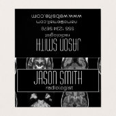 脳MRIスキャン 名刺 (外部フラット)