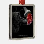 脾臓の芸術的な3dレンダリング メタルオーナメント (右)