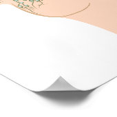 腋窩リンパ節ポスター ポスター (角)