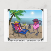 腎不全のユーモア ポストカード (正面)