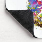 腎切片 マウスパッド (コーナー)