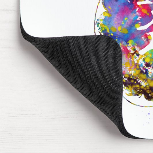 腎切片 マウスパッド (コーナー)