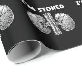 腎動揺して結石手術 ラッピングペーパー (ロールコーナー)