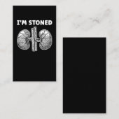 腎動揺して結石手術 名刺 (正面/裏面)