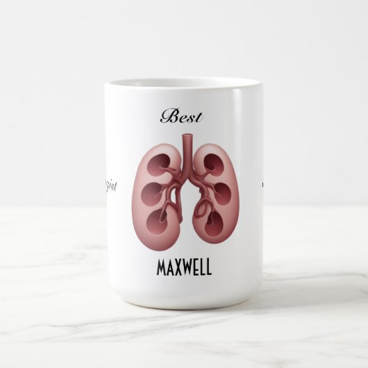 腎医最高の者Ever Mug コーヒーマグカップ (中央)