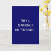 腎医退職した用挨拶カード カード (黄色い花)