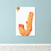 腎小体およびろ過膜 キャンバスプリント (インサイチュ (ウッドフロア))