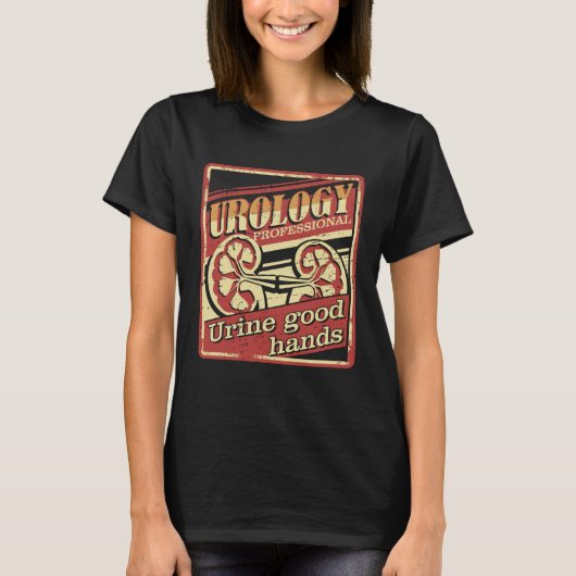 腎尿良手泌尿器科 Tシャツ (正面)