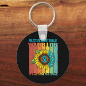 腎疾患戦士それは弱い人のためではない キーホルダー (正面)