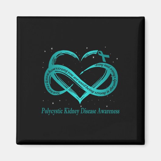 腎疾患戦士 マグネット (正面)