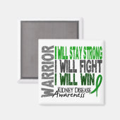 腎疾患戦士 マグネット (正面/裏面)