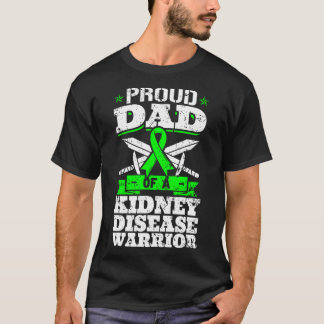 腎疾患戦士Ckd認識度ファースのパパ Tシャツ
