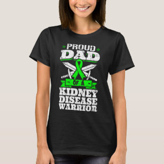 腎疾患戦士Ckd認識度ファースのパパ Tシャツ