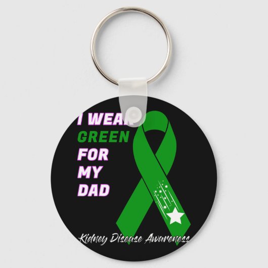 腎疾患認識度人工透析移植患者 キーホルダー (正面)