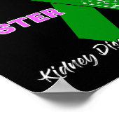 腎疾患認識度人工透析移植患者 ポスター (角)