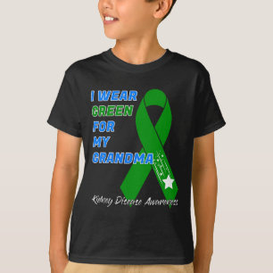 腎疾患認識度人工透析移植患者 Tシャツ
