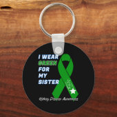 腎疾患認識度透析移植ドナー キーホルダー (正面)