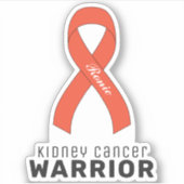 腎癌ビニールシール シール (正面)