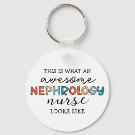腎科おもしろいナース高素晴らし化 キーホルダー