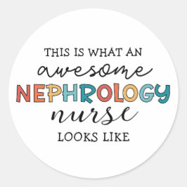腎科おもしろいナース高素晴らし化 ラウンドシール