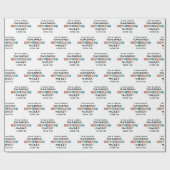 腎科おもしろいナース高素晴らし化 ラッピングペーパー (フラット)