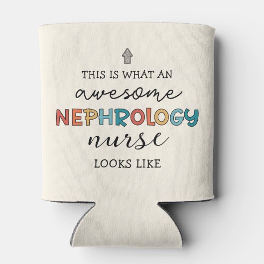 腎科おもしろいナース高素晴らし化 缶クーラー (裏面)