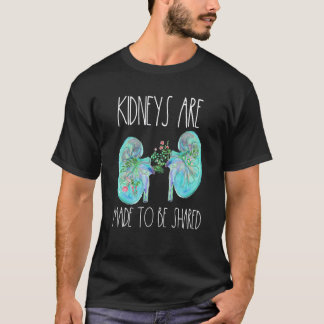 腎移植ドナー腎臓内科看護師透析 Tシャツ