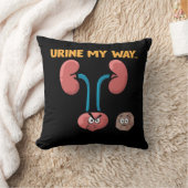 腎結石を克服した手術おもしろい回復ユーモア クッション (ブランケット)