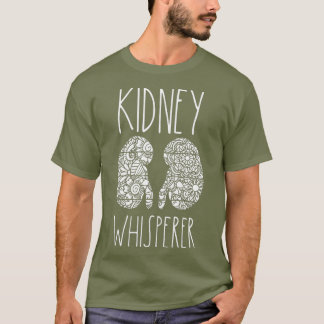 腎臓おもしろい医師贈与腎学ナース技術 Tシャツ