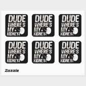 腎臓の手術が順調に進む奴 スクエアシール (シート)