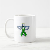 腎臓の提供者の天使 コーヒーマグカップ (左)