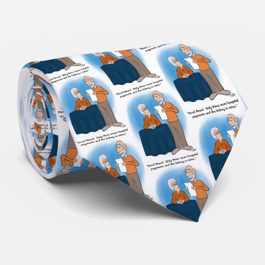 腎臓の支払い分割ホワイトネクタイ ネクタイ (ロール)