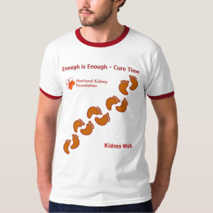 腎臓の歩行 Tシャツ