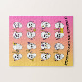 腎臓の臓器提供_共有My Spare_11x14 ジグソーパズル (横)