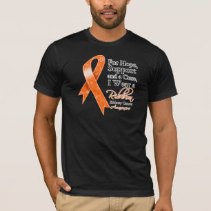 腎臓の蟹座サポート希望の認識度 Tシャツ