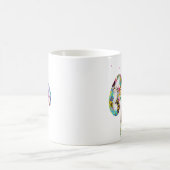 腎臓の解剖学 コーヒーマグカップ (中央)