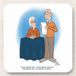 腎臓カード飲料用コースター コースター