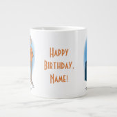 腎臓カード ジャンボコーヒーマグカップ (正面)