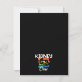 腎臓クルー透析ナース腎臓病腎治療部 サンキューカード (裏面)