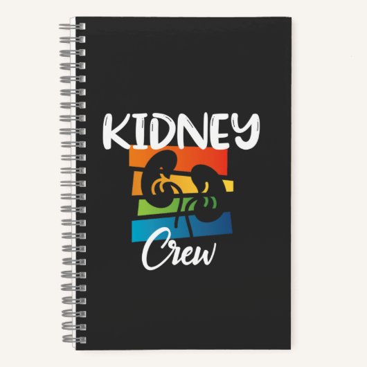 腎臓クルー透析ナース腎臓病腎治療部 ノートブック (正面)