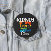 腎臓クルー透析ナース腎臓腎臓分隊 缶バッジ (インサイチュ)